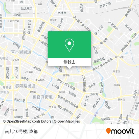 南苑10号楼地图
