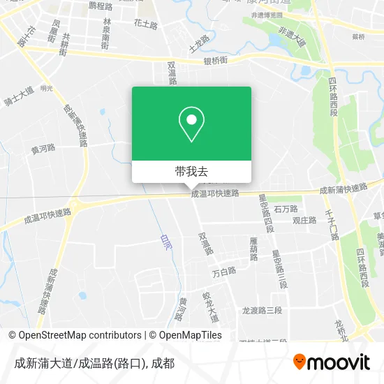 成新蒲大道/成温路(路口)地图