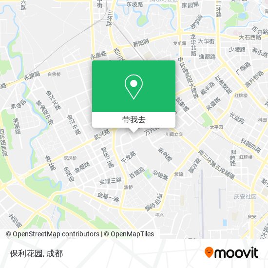 保利花园地图