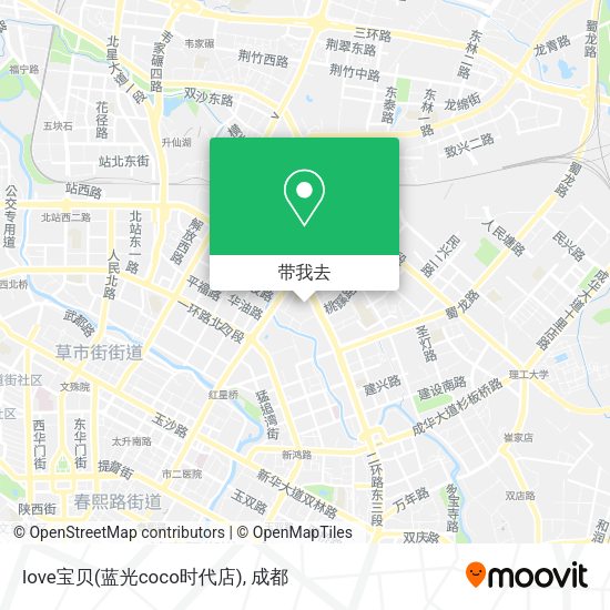 love宝贝(蓝光coco时代店)地图