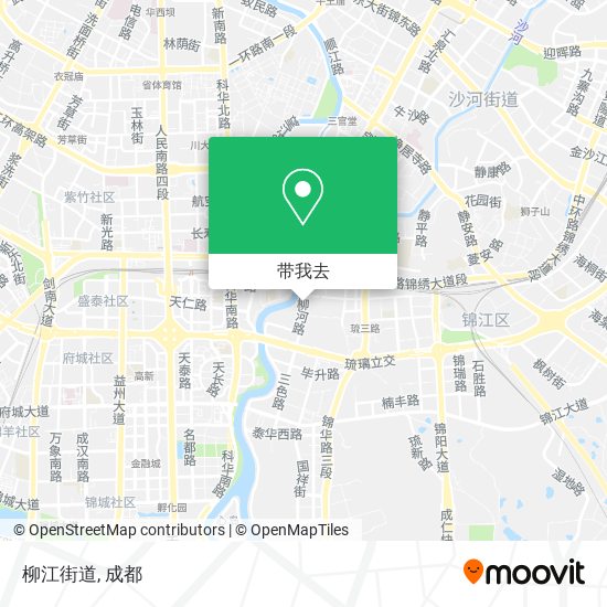 柳江街道地图
