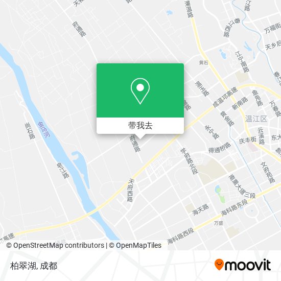 柏翠湖地图