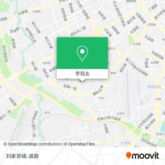 刘家茶铺地图