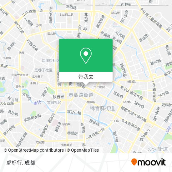 虎标行地图