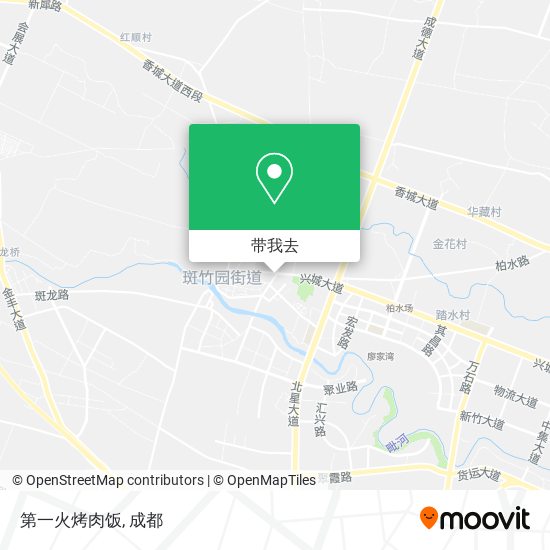 第一火烤肉饭地图