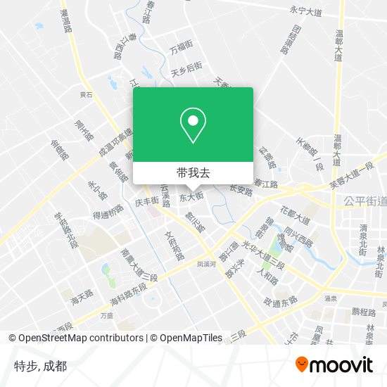 特步地图