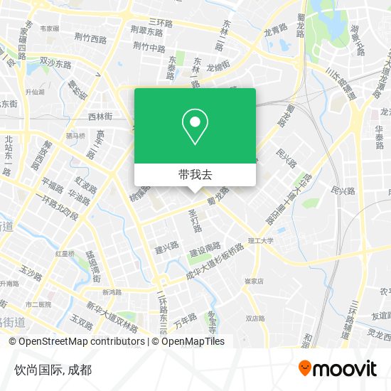 饮尚国际地图