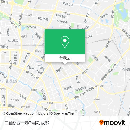 二仙桥西一巷7号院地图