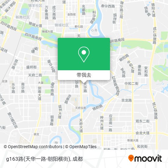 g163路(天华一路-朝阳横街)地图