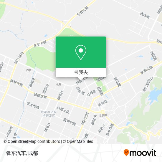 驿东汽车地图