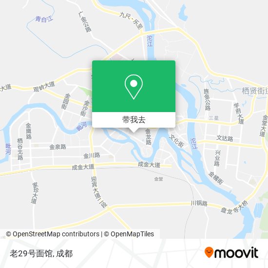 老29号面馆地图