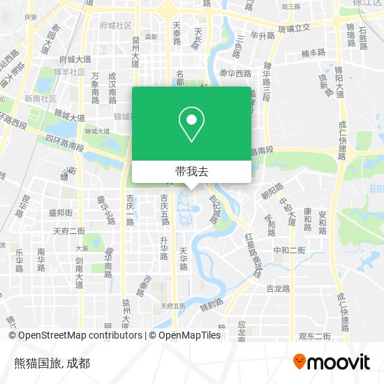 熊猫国旅地图