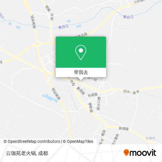 云珈苑老火锅地图
