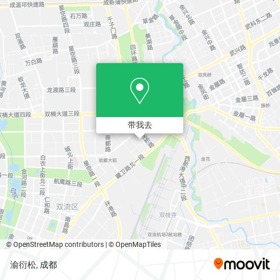 渝衍松地图