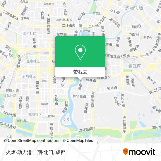 火炬·动力港一期-北门地图