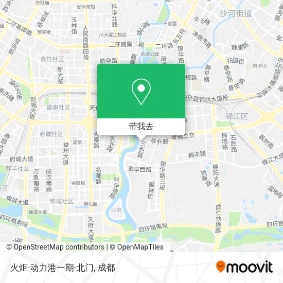 火炬·动力港一期-北门地图