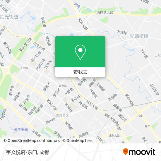 宇众悦府-东门地图