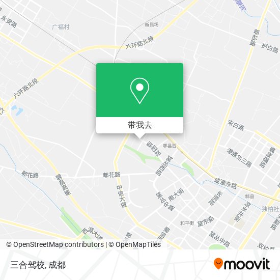 三合驾校地图