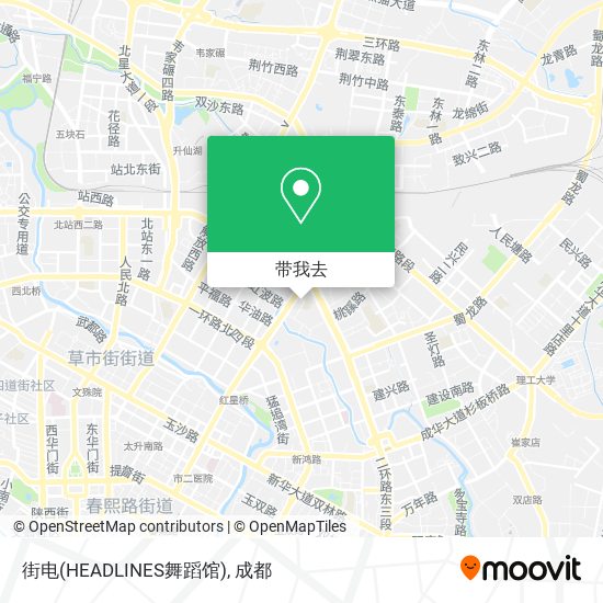 街电(HEADLINES舞蹈馆)地图