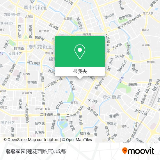 馨馨家园(莲花西路店)地图