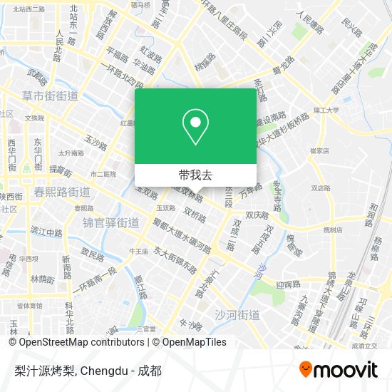 梨汁源烤梨地图