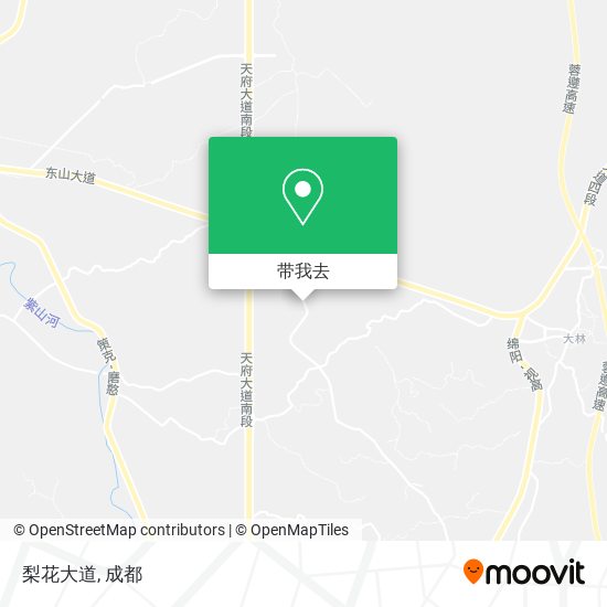 梨花大道地图