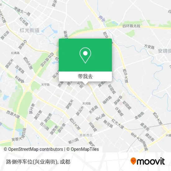 路侧停车位(兴业南街)地图