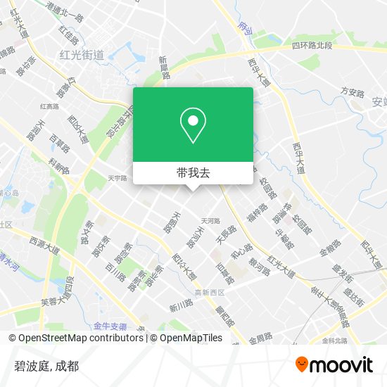 碧波庭地图