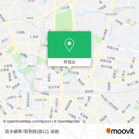 双水碾桥/双荆路(路口)地图