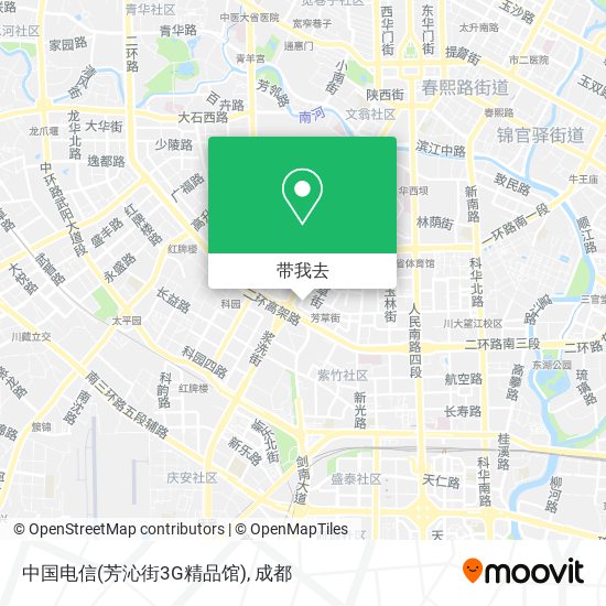 中国电信(芳沁街3G精品馆)地图