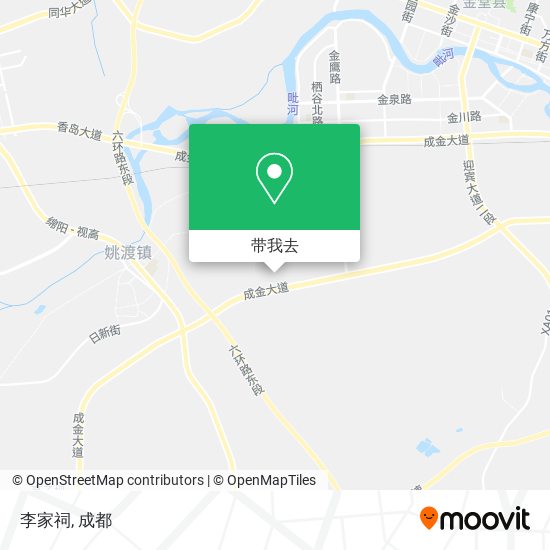 李家祠地图