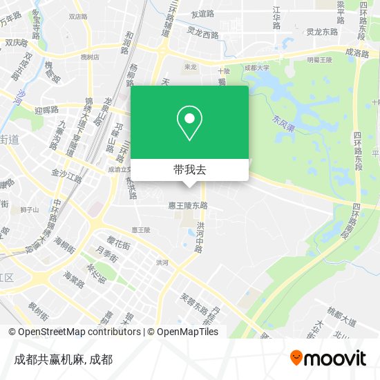 成都共赢机麻地图
