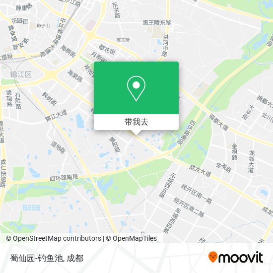 蜀仙园-钓鱼池地图