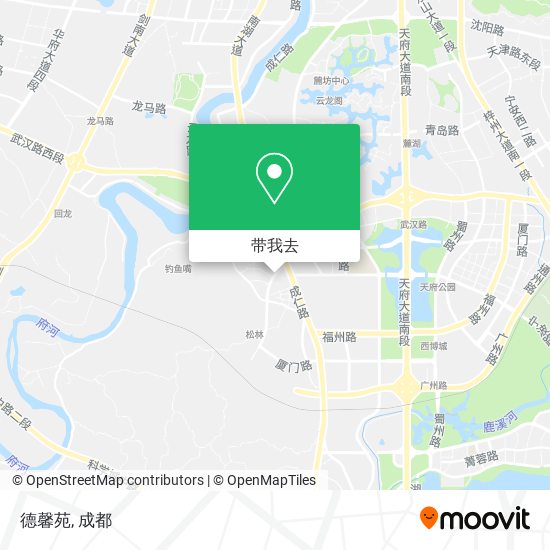 德馨苑地图