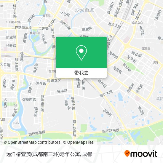 远洋椿萱茂(成都南三环)老年公寓地图
