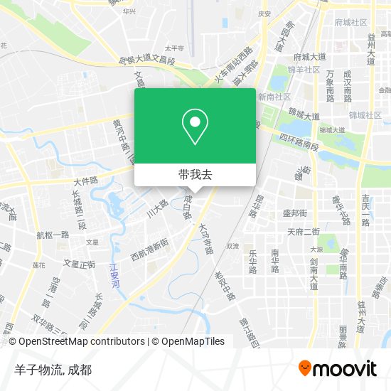 羊子物流地图