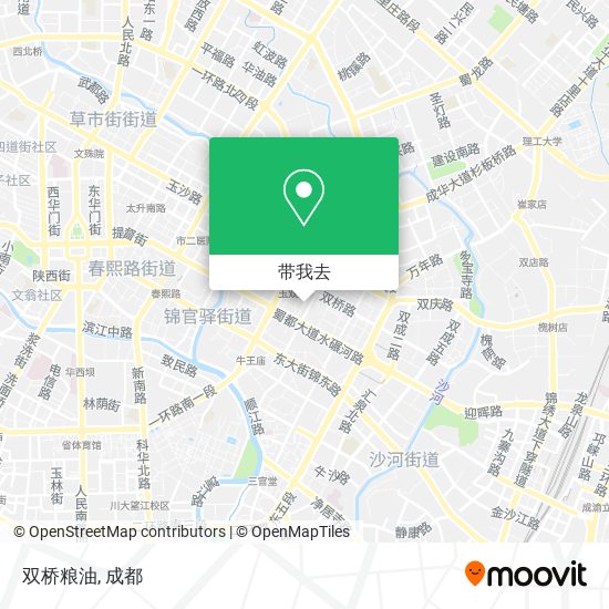 双桥粮油地图