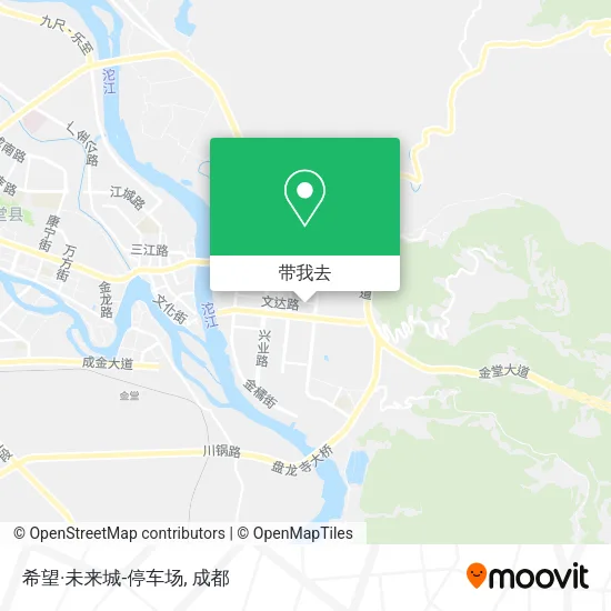 希望·未来城-停车场地图