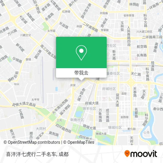 喜洋洋七虎行二手名车地图