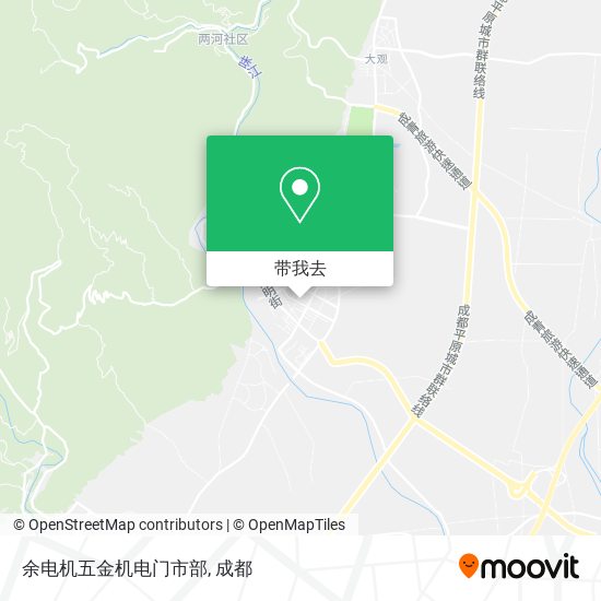 余电机五金机电门市部地图
