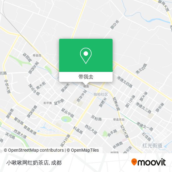 小啾啾网红奶茶店地图