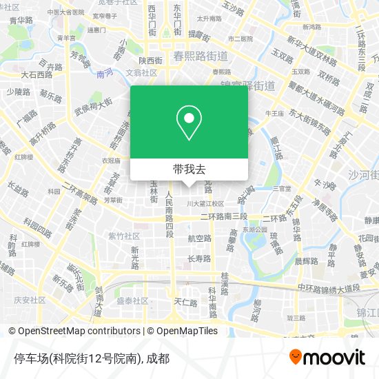 停车场(科院街12号院南)地图