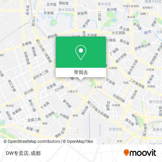 DW专卖店地图
