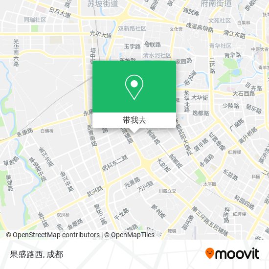 果盛路西地图
