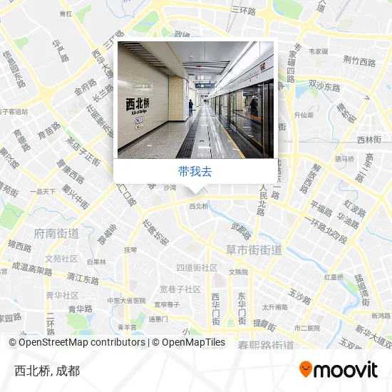 西北桥地图