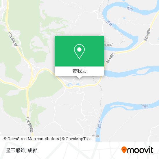 显玉服饰地图