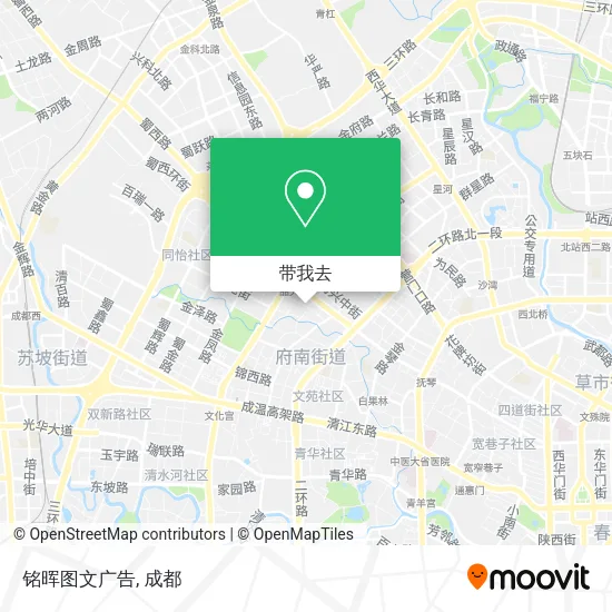 铭晖图文广告地图
