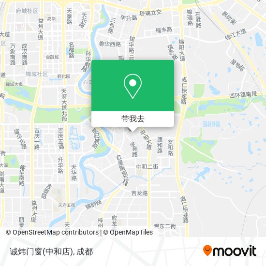 诚炜门窗(中和店)地图