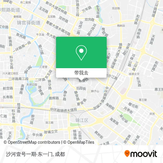 沙河壹号一期-东一门地图