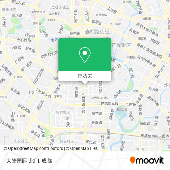 大陆国际-北门地图